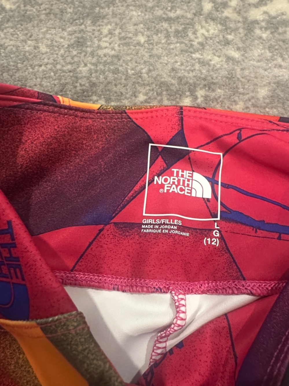 THE NORTH FACE LEGGINGS, GIRLS/KIDS LARGE SIZE 12 - Picture 3 of 11